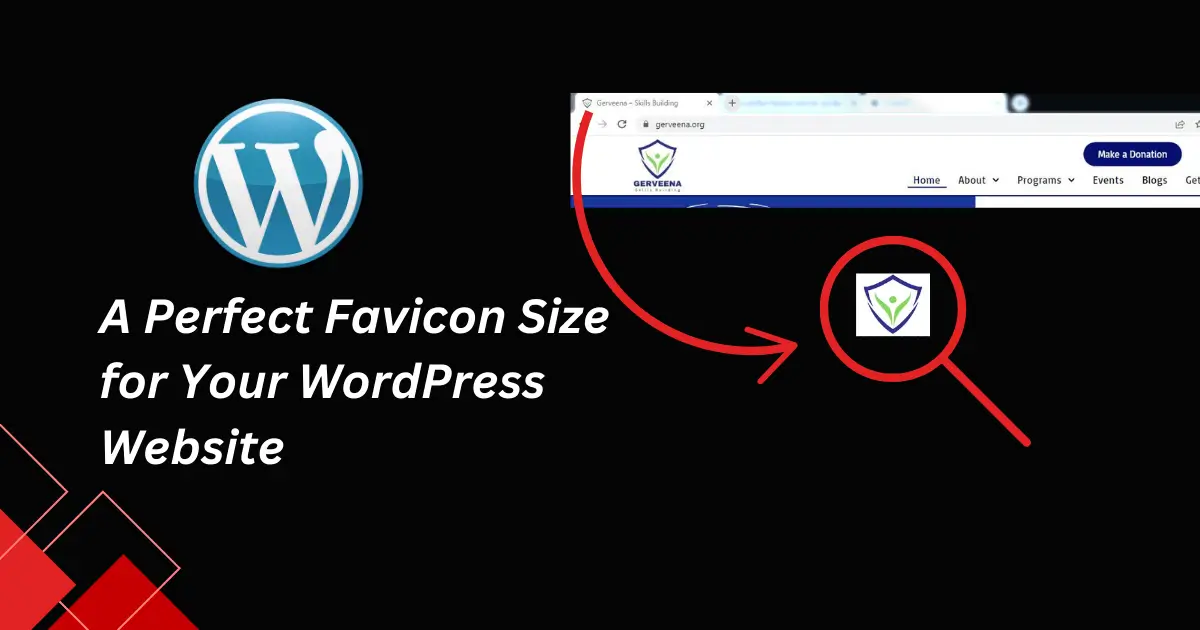 A Perfect Favicon Size for Your WordPress Website