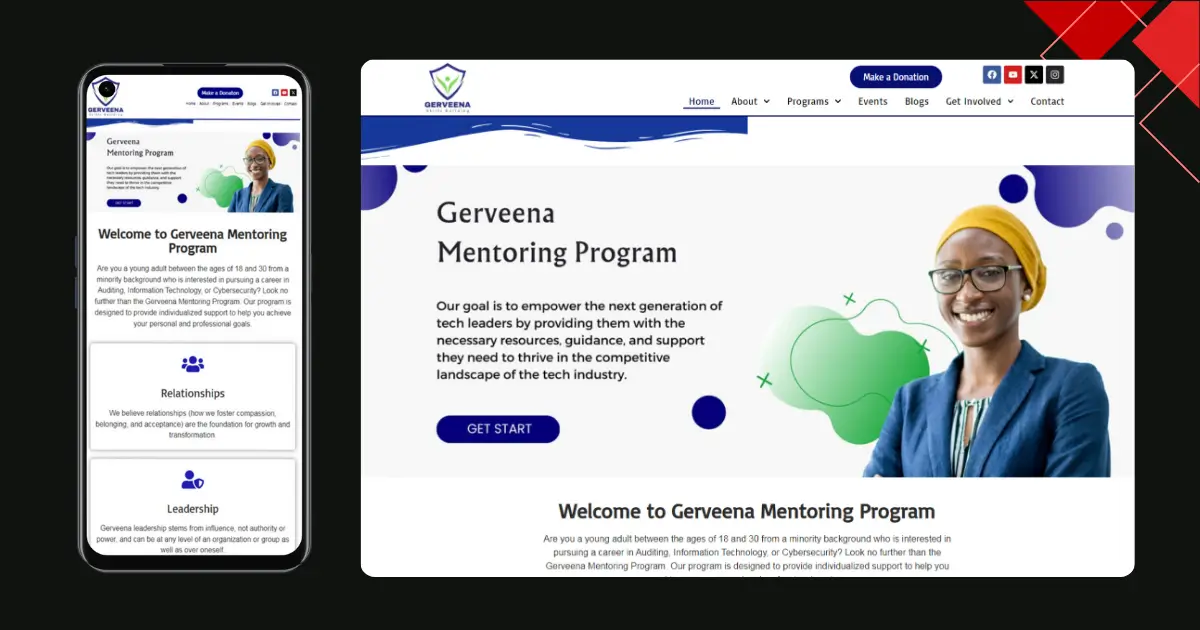 Success case study of Gerveena by iSmart Web Service.