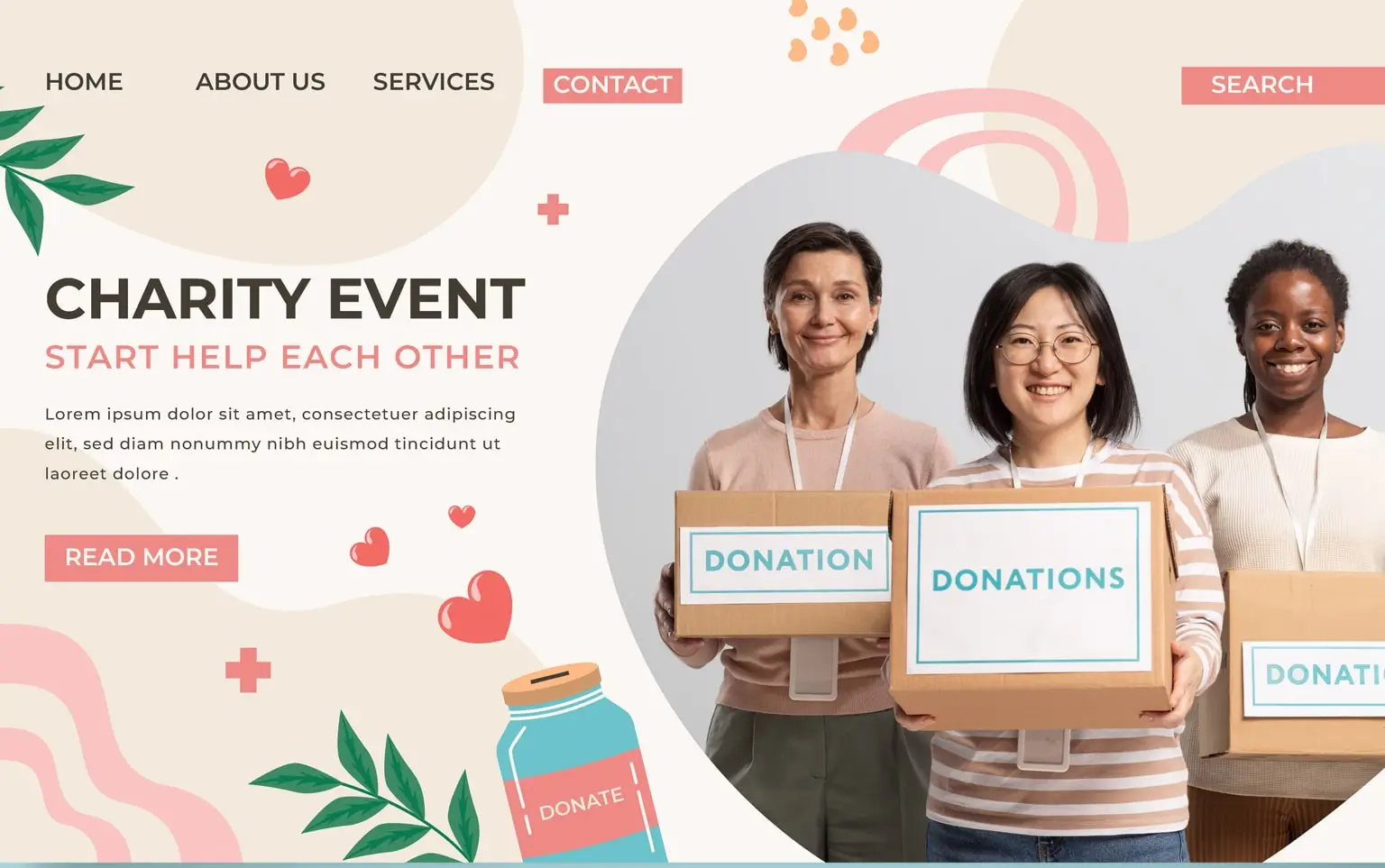 We build all types of nonprofit organization websites using WordPress and Elementor.