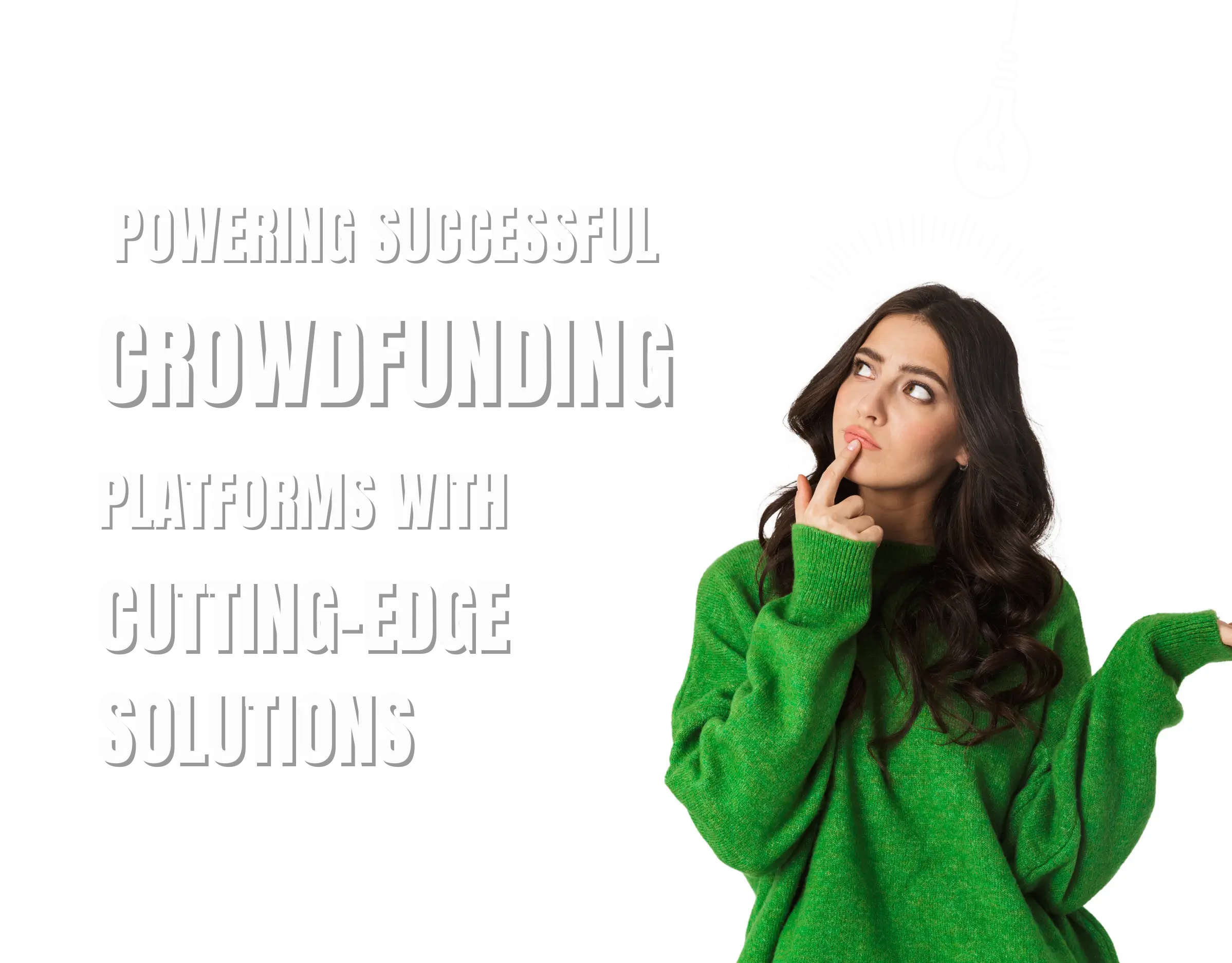 Crowdfunding platform development solutions by iSmart Web Service.