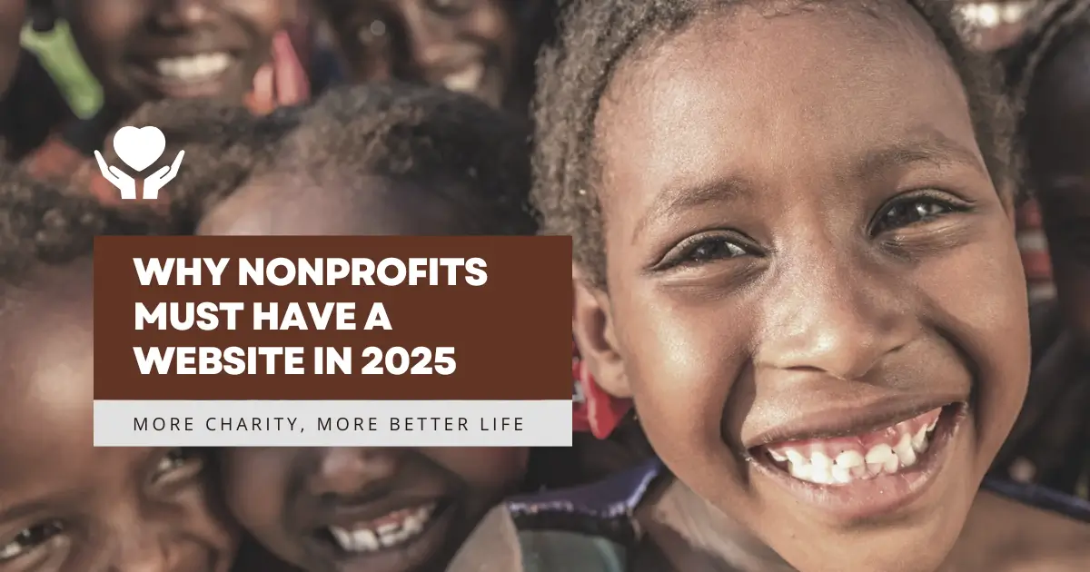 why nonprofits must have a website in 2025 ismart web service blog featured image